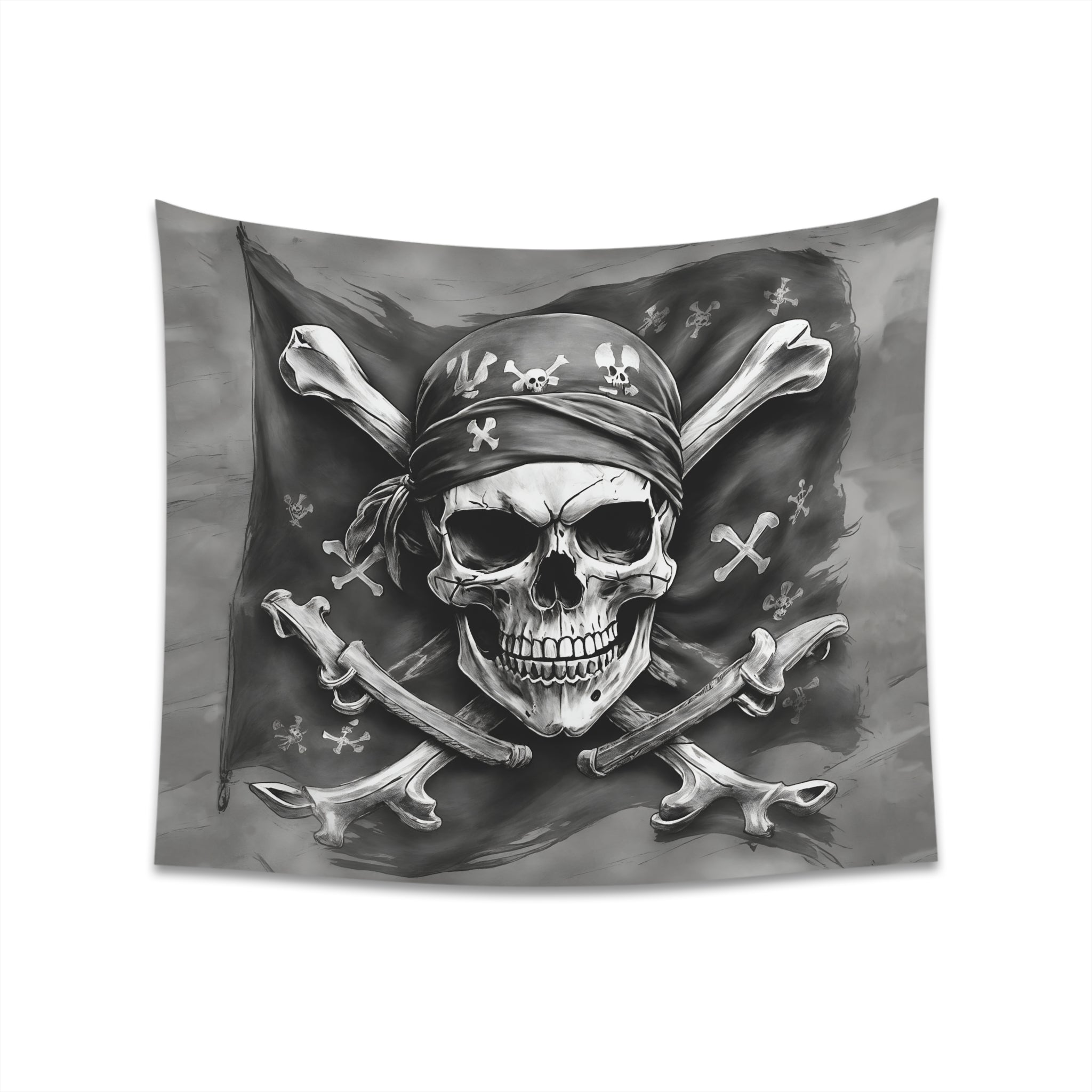 Skull Flag Tapestry