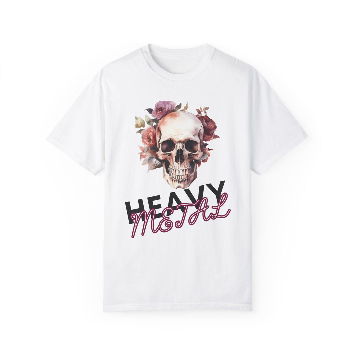 "Floral Fury Heavy Metal Ladies" Tee