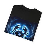 Cancer - Astrology Sign - "Cosmic Crab" Tee