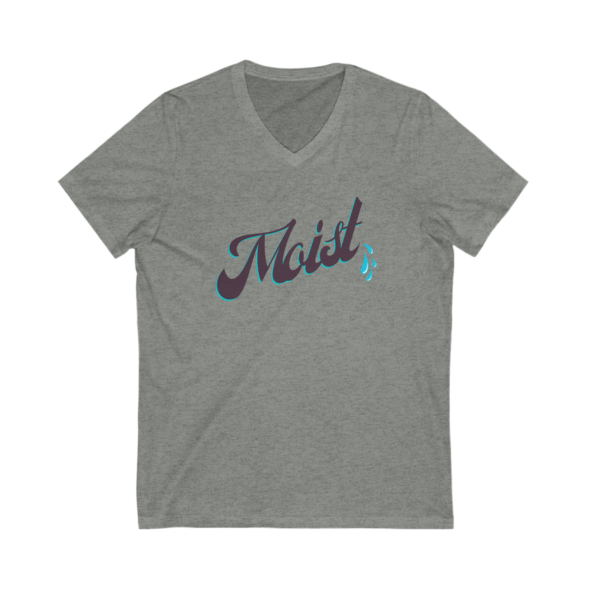 "Hydration Sensation" V-Neck Tee - Make a Splash with Your Style