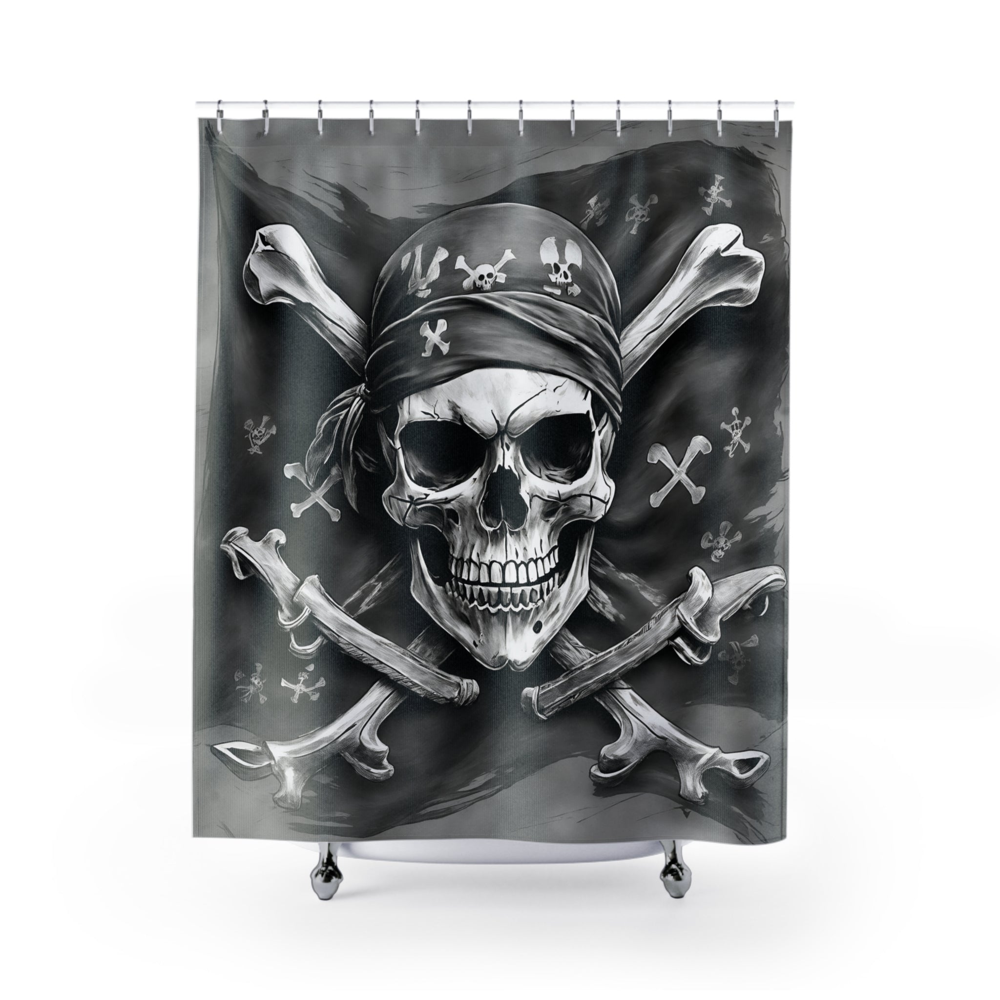 Skull Shower Curtains