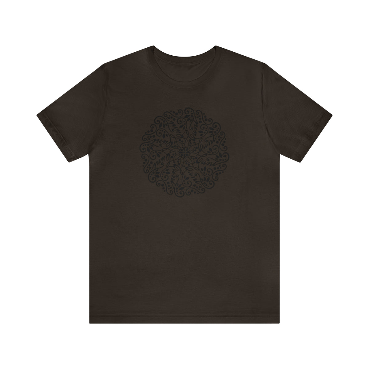 C*nt Mandala Short Sleeve Tee (Brown)