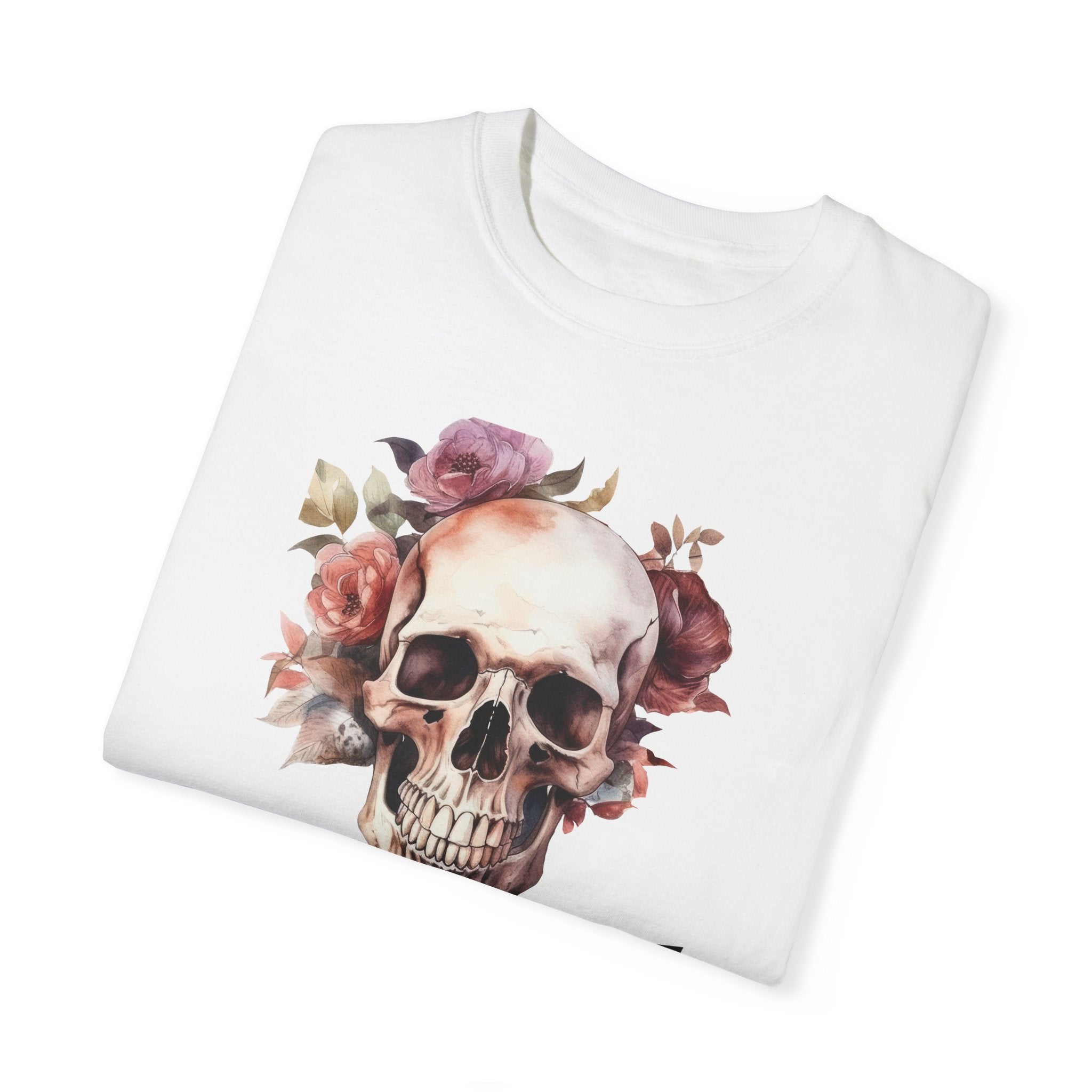 "Floral Fury Heavy Metal Ladies" Tee