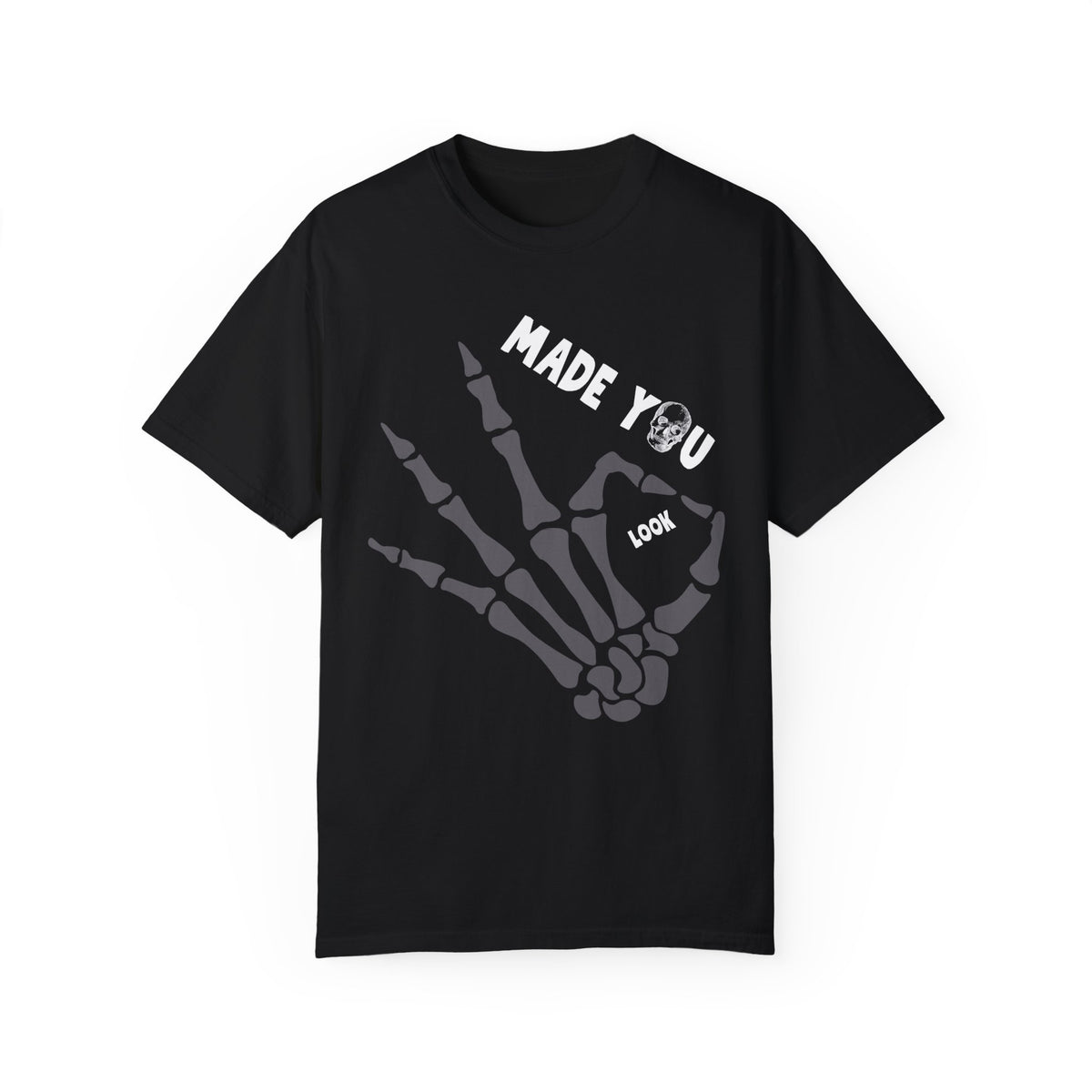 "Sneaky Peek" Skeleton Hand Tee