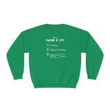 I Know I Swear A Lot Unisex Crewneck Sweatshirt